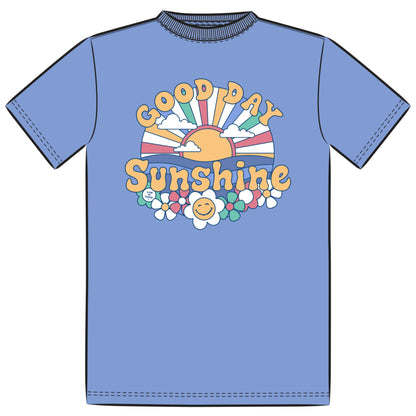 KID'S GROOVY GOOD DAY SUNSHINE SHORT SLEEVE