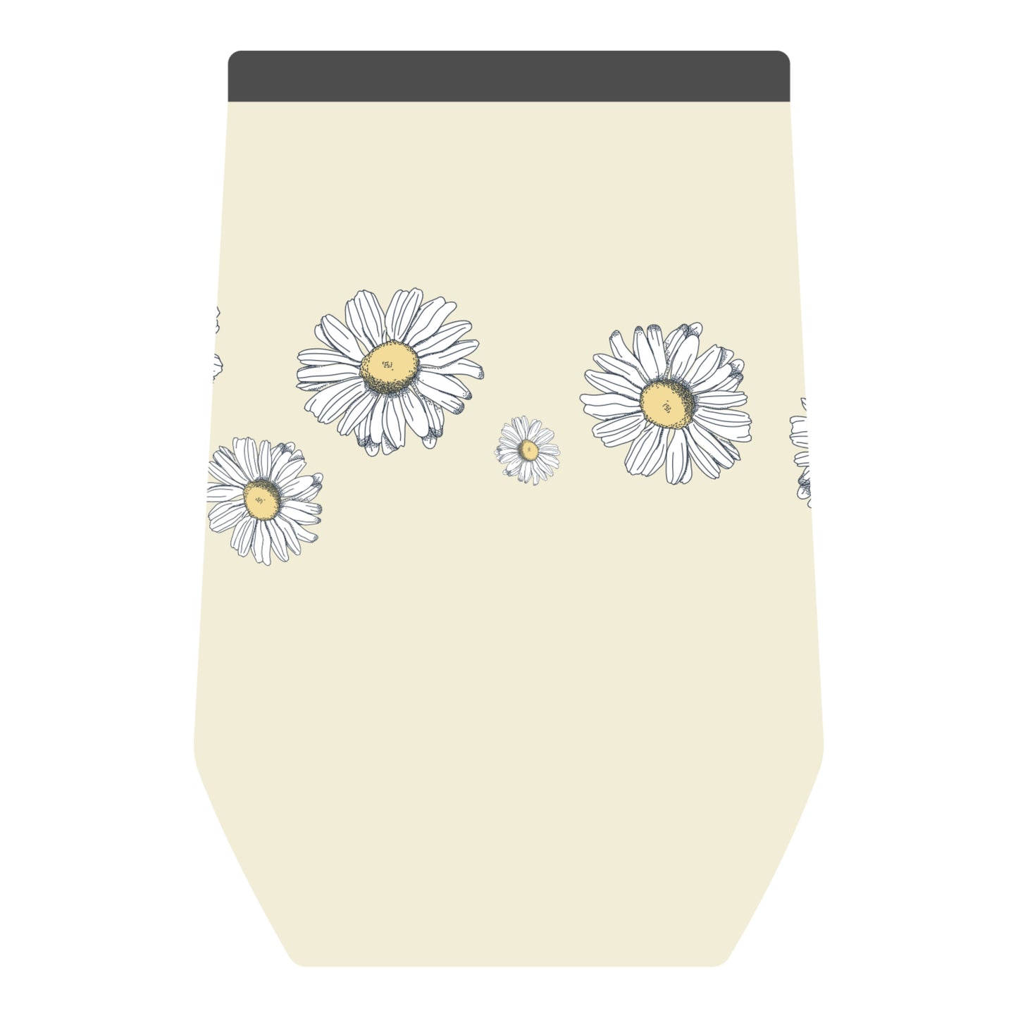 FALLING DAISIES 10 OZ. WINE TUMBLER