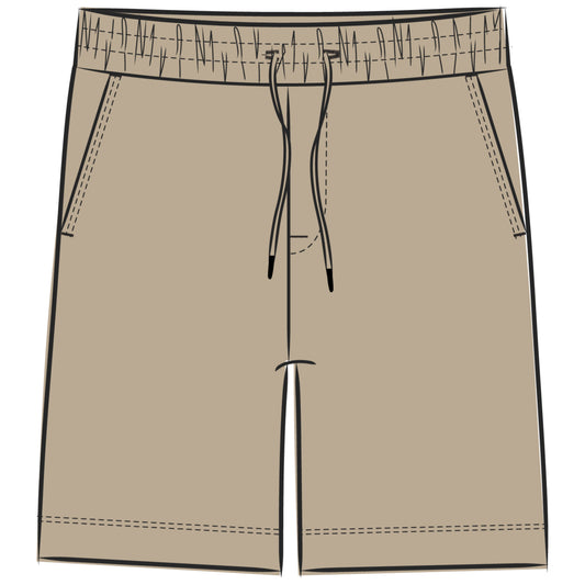 MEN'S SOLID EVERYDAY SHORTS SANDSTONE