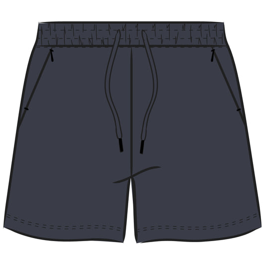 WOMEN'S SOLID EVERYDAY SHORTS BLUE